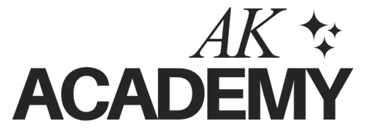 Logo AK Academy black